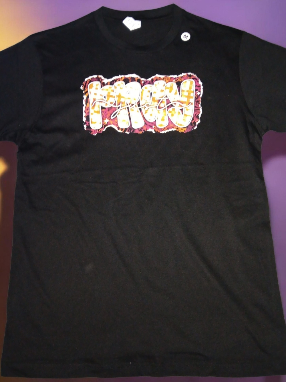 Just Pray Graphic Tee with Colorful Logo